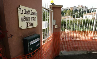 La maison de retraite Le Clos Saint-Grégoire à Biot, le 4 octobre 2015
