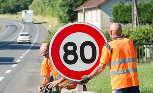 La limitation de vitesse à 80 km/h sur les axes secondaires cristallise toujours les tensions.