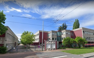 Le lycée Le Corbusier, à Illkirch-Graffenstaden.