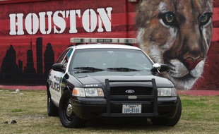 Une voiture de police à Houston, aux Etats-Unis