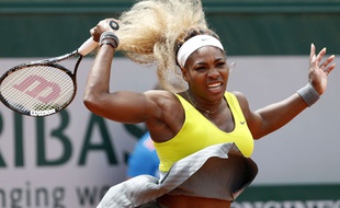 Serena Williams à Roland-Garros le 28 mai 2014.