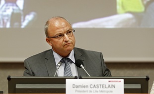 Damien Castelain, président de la Métropole européenne de Lille.