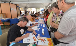 Le festival du livre de Nice, lors d'une précédente édition.