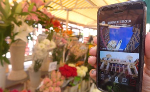 L’appli cannoise Monument tracker conseille, entre autres, de
passer par le cours Saleya de Nice.