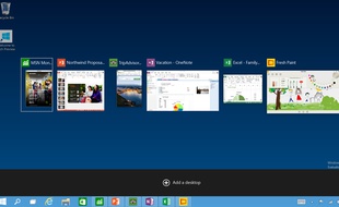 Le nouveau mode «multitasking» de Windows 10.