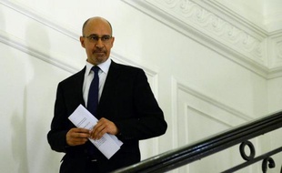 Harlem Désir, nouveau secrétaire d'Etat aux Affaires européennes, le 30 mars 2014 à Paris