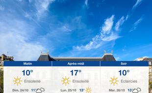 Météo Rennes: Prévisions du samedi 23 octobre 2021