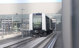 Les nouvelles rames du CityVal conçu par Siemens, qui équipera la ligne B du métro de Rennes.