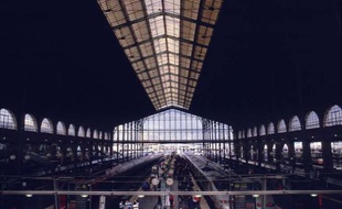 La Gare du Nord, à Paris.