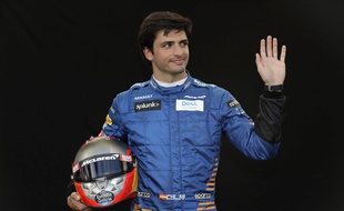 Le jeune pilote Carlos Sainz