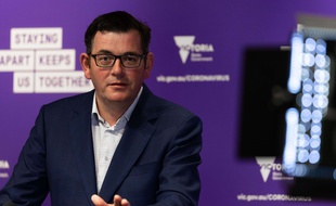 Le premier ministre de l'Etat australien de Victoria, Daniel Andrew (travailliste).
