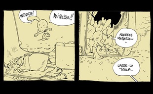 Titeuf confronté à la guerre sur le blog de Zep, le 9 septembre 2015.
