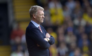 David Moyes contre Watford, samedi 1er avril 2017.