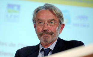 Frédéric Thiriez à une réunion du Medef à Paris, le 24 septembre 2014