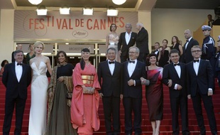 Le jury du Festival de Cannes 2013, présidé par Steven Spielberg.