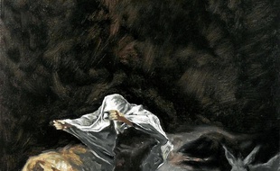 L'Enlèvement, réplique à Goya.