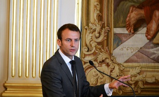Le ministre de l'Economie Emmanuel Macron, le 11 juillet 2016 à Paris