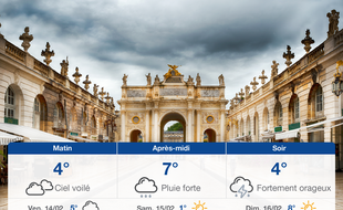 Météo Nancy: Prévisions du jeudi 13 février 2020
