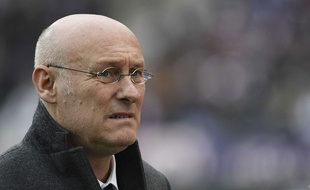 Bernard Laporte avant le match entre la France et l'Ecosse le 12 février 2017.