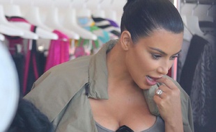 Kim Kardashian, ici à Los Angeles, le 16 juillet.