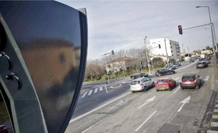Le radar flashe dans le sens boulevard de l'Embouchure-Minimes.