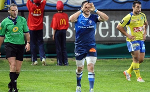 Rémy Grosso lors de Castres-Clermont le 25 avril 2015.