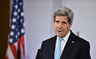 Le secrétaire d'Etat américain John Kerry le 4 décembre 2014 à Londres