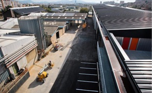La première tranche de travaux à la Cité doit s'achever dans quelques semaines.