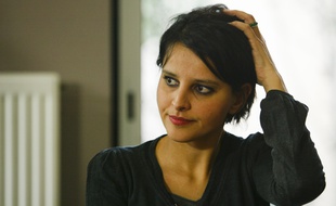 Najat Vallaud-Belkacem, Le 20 février 2012. CYRIL VILLEMAIN/20 MINUTES