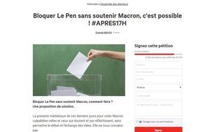 La pétition a été lancée il y a quatre jours.