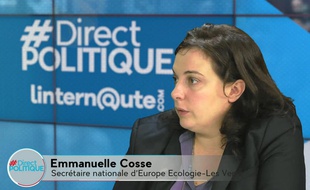 Emmanuelle Cosse (EELV) dans #DirectPolitique, le 20 octobre 2015.