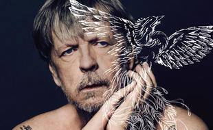 Détail de la pochette du nouvel album de Renaud.