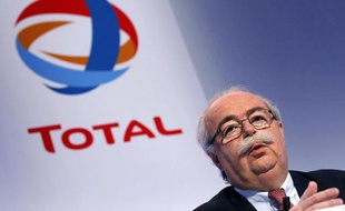 Le PDG de Total, Christophe de Margerie, à Paris le 11 février 2011.
