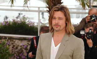 Brad Pitt pendant le photocall du film «Killing Them Softly» au 65e festival de Cannes, le 22 mai 2012.