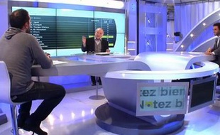 Capture d'écran de la vidéo de l'émission «Notez-bien» consacrée au match Lyon-Montpellier, lundi 3 décembre 2012.