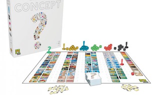 «Concept», jeu de société élu «As d'or - jeu de l'année» en 2014.