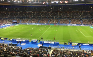 Le Stade de France, samedi soir