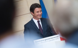 Benjamin Griveaux lors du séminaire gouvernemental organisé début septembre à l'Elysée.