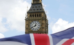 Le drapeau anglais.