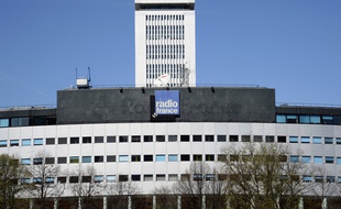 Le siège de Radio France (Paris XVIe), en avril 2015.