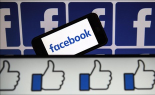 Ilustration du "like" sur Facebook.