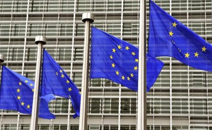 L'entrée de la Commission européenne à Bruxelles