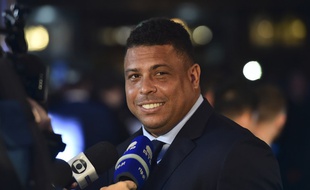 Ronaldo lors de la cérémonie de récompenses annuelle de la Fifa, le 23 octobre 2017 à Londres.