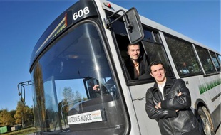 Le Heuliez GX 44 a été racheté par Omnibus Nantes pour un euro symbolique