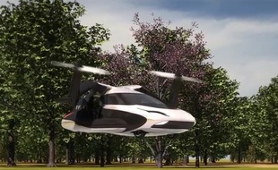 La voiture volante TF-X