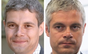 Collage Sipa/AFP 2004/2017 de Laurent Wauquiez, membre de la droite