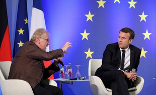 Emmanuel Macron et Daniel Cohn Bendit, ici en octobre 2017, se sont rencontrés dimanche 2 septembre 2018, mais ont finalement décidé que l'ex euro-député ne rejoindrait pas le gouvernement.