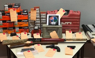 De l'armement découvert dans une tonne de chasse a été découvert