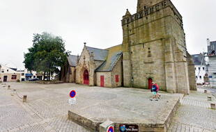 L'église Notre-Dame de Larmor-Plage, dans le Morbihan.