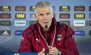 Francis Gillot, l'entraîneur des Girondins le 11 décembre 2013.